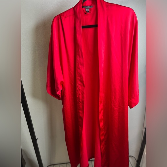 Victoria's Secret | Intimates & Sleepwear | Victorias Secret Red Silky ...